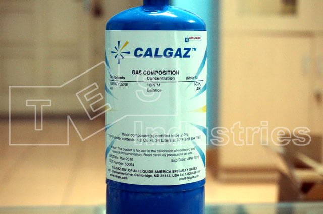 Chai khí chuẩn Calgaz 7HP, Iso-Butylen I-C4H8 10ppm