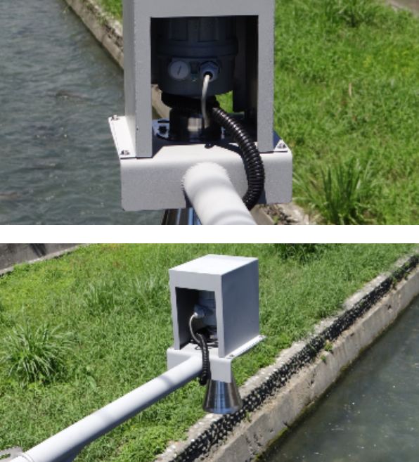 Rada sensor application for river water measurement