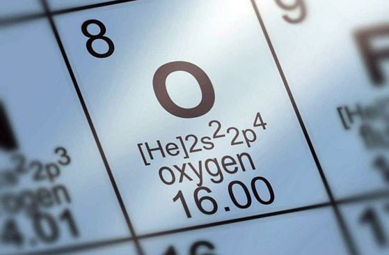 Oxygen element in the 3veth system table