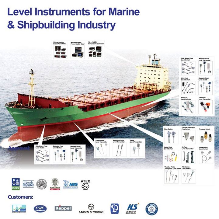 Finetek sensors for shipbuilding