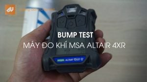 MSA Altair 4XR Gas detector: Video 5 – How to Bump Test a Gas detector