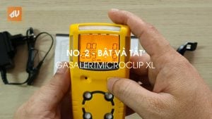 Part. 2 – On /Off GasAlertMicroClip XL 4 Gas detector