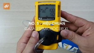 No. 5 – Hướng dẫn hiệu chuẩn Máy đo khí BW GasAlertMicroClip XL