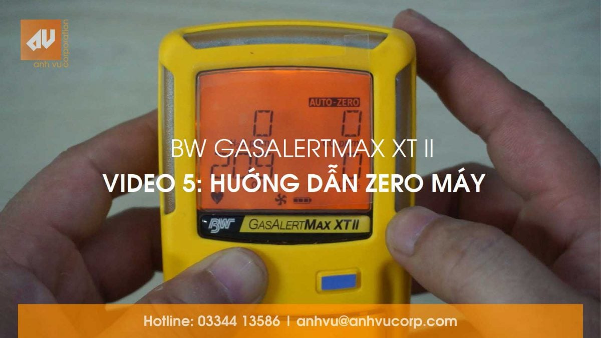 No. 5 – Zero GasAlertMax XT II gas detector