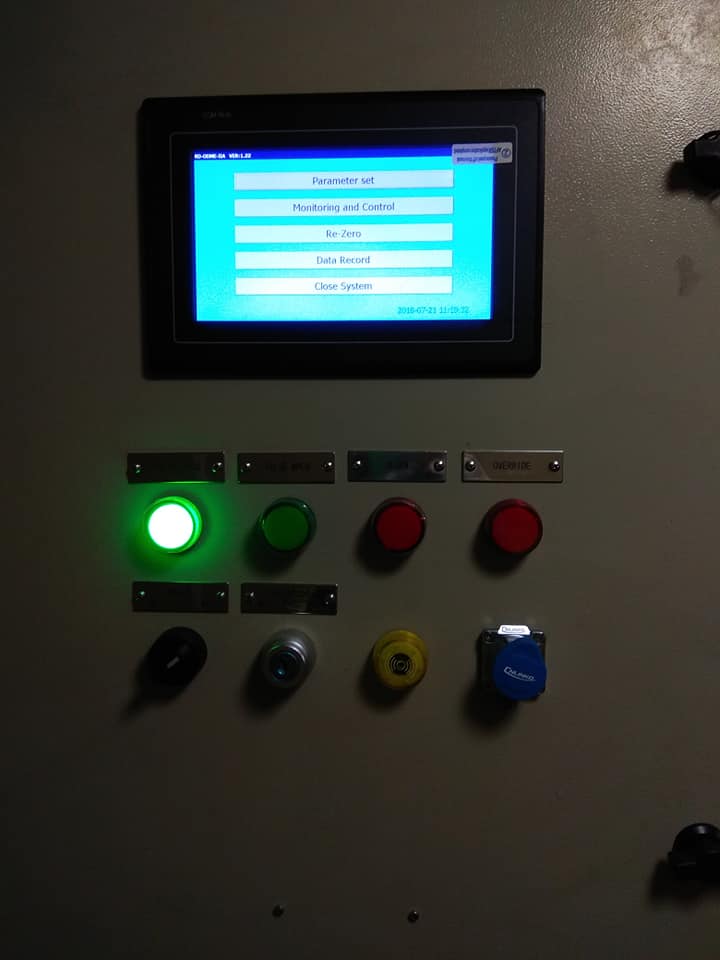 ODME-IIA Control Screen