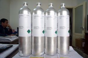 Chai khí chuẩn NH3 hiệu chuẩn máy đo khí Ammonia