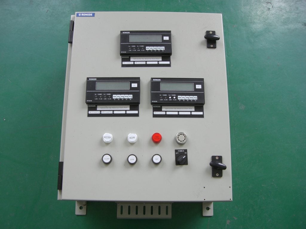 Gas Alarm Cabinet Hydrocarbon Chamber Pump