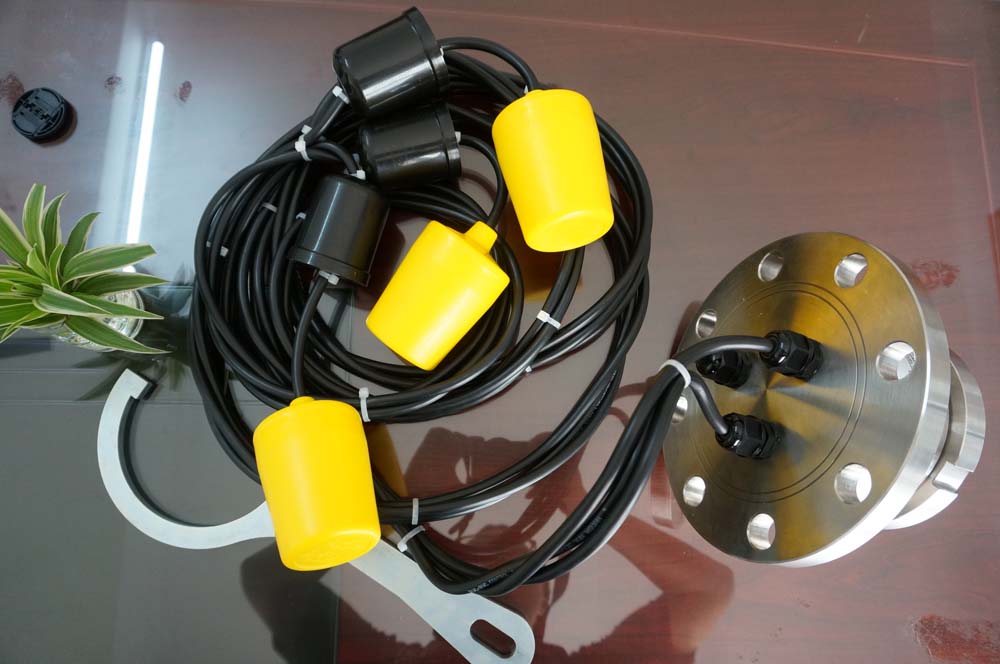 Wire buoy level sensor, multi-point type