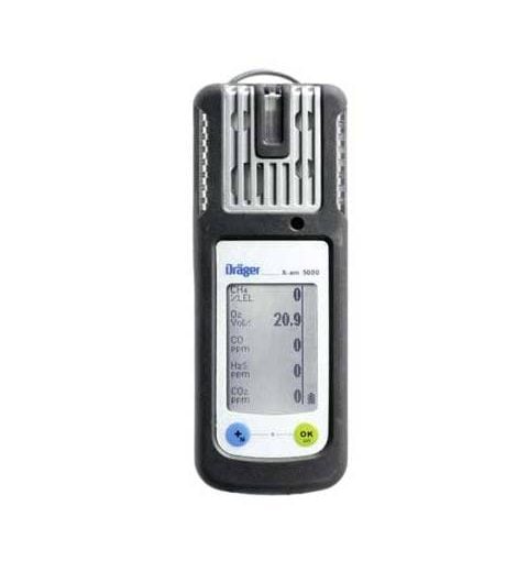Drager X-am 5000 gas detector, detect 5 gas simultaneously