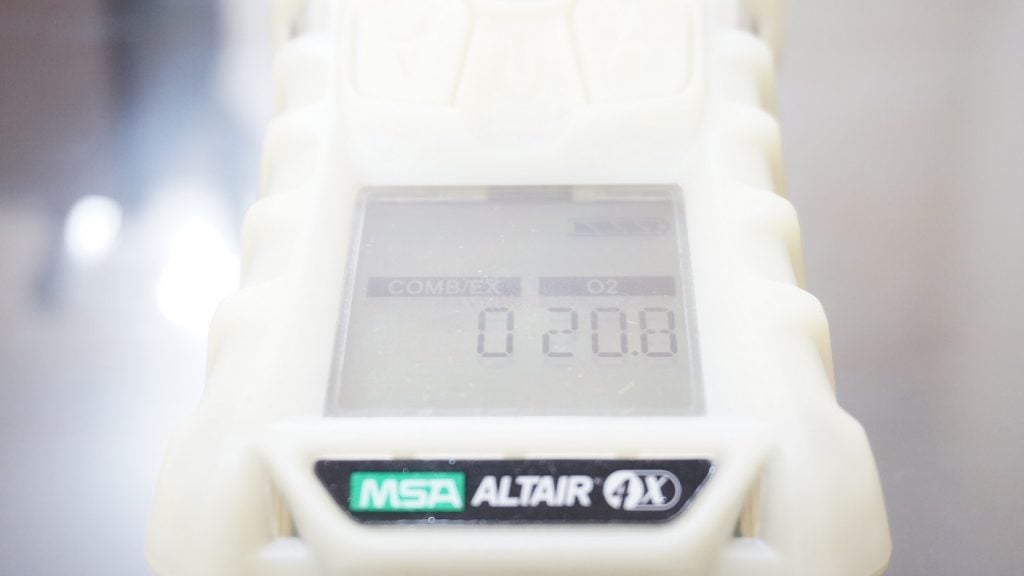 Altair 4X gas detector measures 2 Ex gases; O2