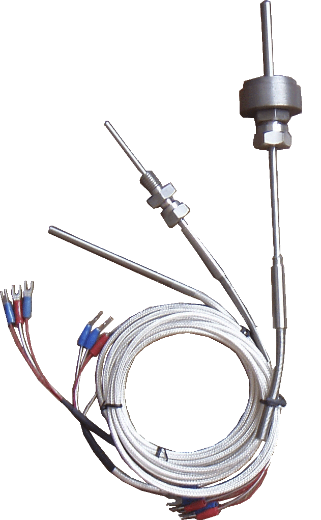 Rongde temperature sensor with elongated wire
